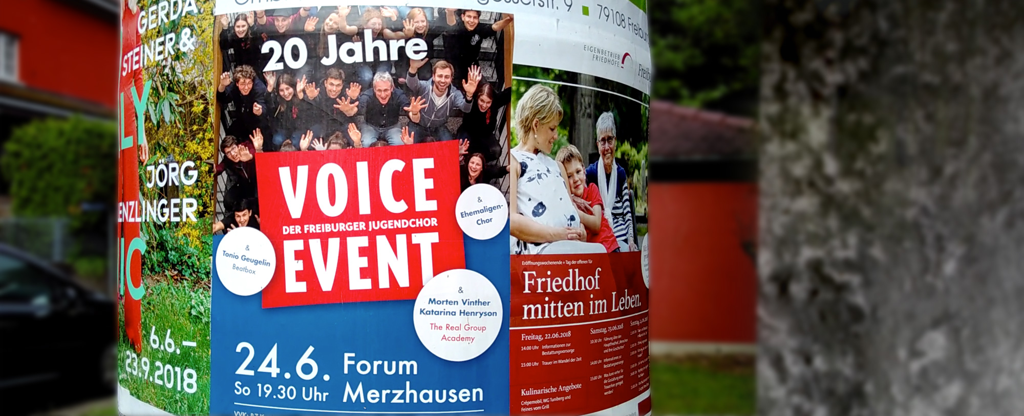 Plakat 20 Jahre Voice Event