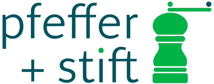 Logo Pfeffer und Stift GmbH, Werbeagentur aus Freiburg
